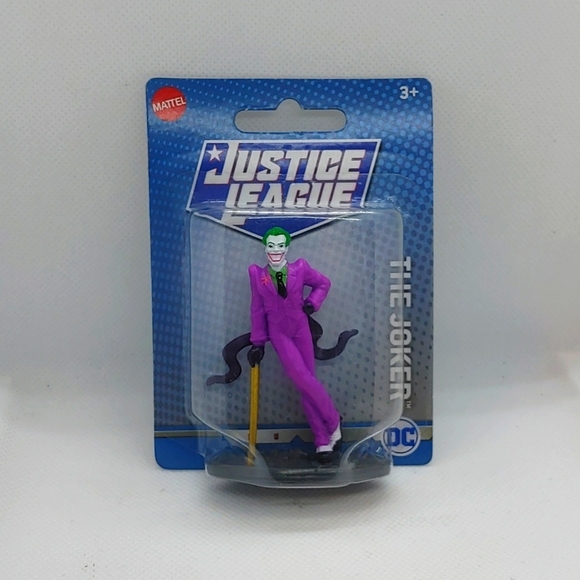 The Joker DC Comics Justice League Mini Figure Mattel Toy or Cake Topper NEW - Picture 1 of 4